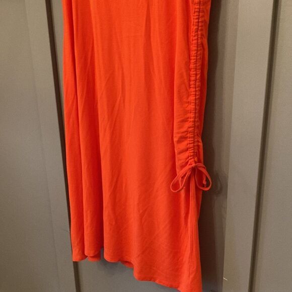 ATHLETA Side Cinch Sleeveless Modal Jersey Knit Dress Size Medium - Picture 6 of 9